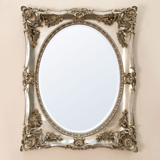 Patricia Champagne Floor Mirror Laura