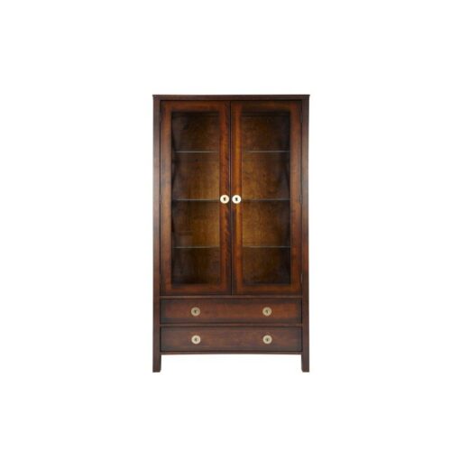 Balmoral Chestnut Display Cabinet