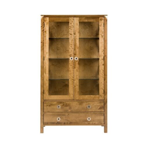 Balmoral Honey Display Cabinet