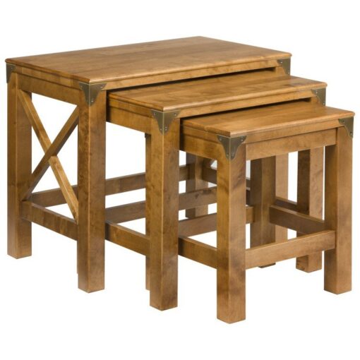 Balmoral Honey Nest of 3 Tables