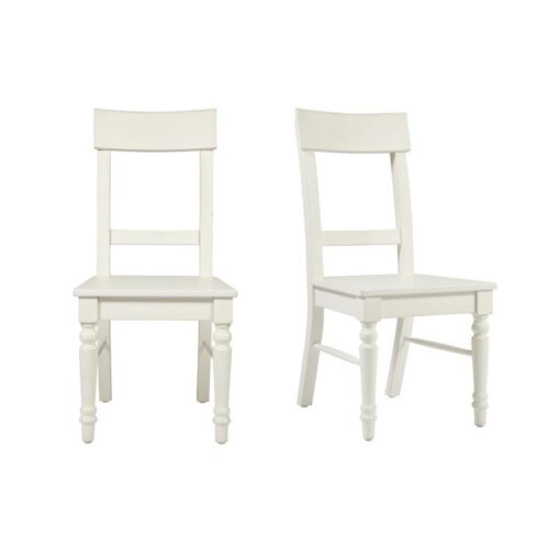 Dorset White Dining Chairs – Pair