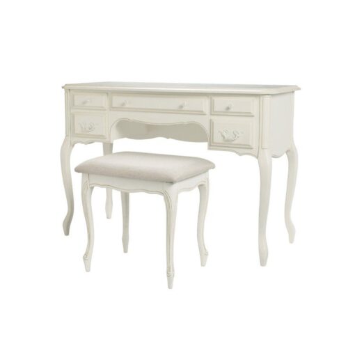 Provencale  Ivory Dressing Table & Stool Set