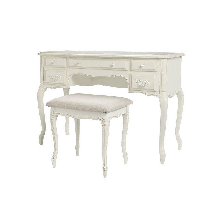 Provencale Ivory Dressing Table & Stool Set Laura Ashley