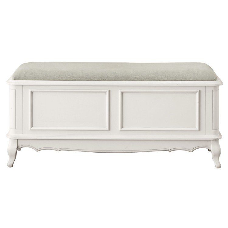 Provencale Dove Grey Blanket Box Laura Ashley