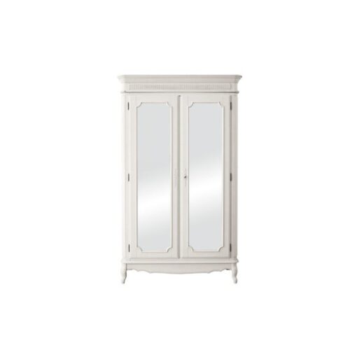 Provencale  Dove Grey Wardrobe  Mirrored Doors