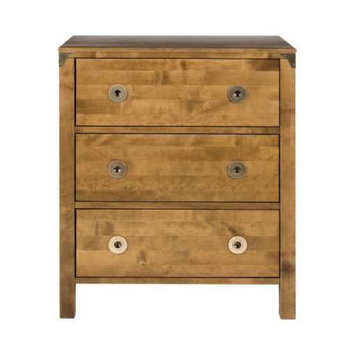 Balmoral Honey Chest of 3 Drawers