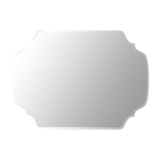 Rochelle Mirror Scalloped Rectangular Mirror