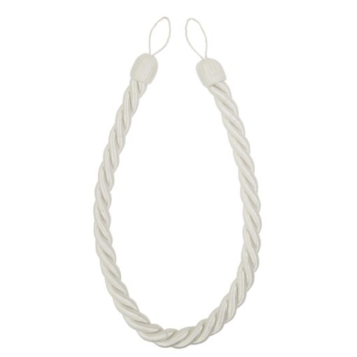 Cream Rope Curtain Tie Back