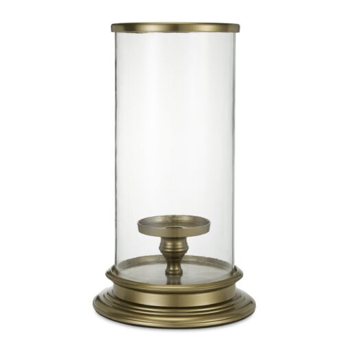 Extra Large Brass Hurricane Lamp