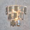 Adela 3-Tier Glass Ceiling Pendant