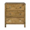 Balmoral Honey Chest of 3 Drawers