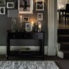 Henshaw – Black Console Table