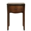 Broughton – Dark 1 Drawer Bedside Table