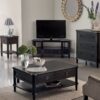 Henshaw – Black Corner Television Cabinet