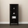 Henshaw – Black Display Cabinet