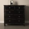 Henshaw – Black Large Chest – 5 Drawer