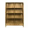 Balmoral Honey Double Bookcase