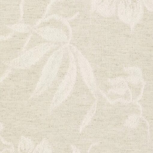 Ashino Natural Floral Jacquard Upholstery Curtain Fabric