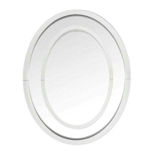 Evie ovalt speil i speilglass