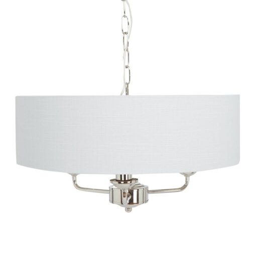 Taklampe sorrento i sølv
