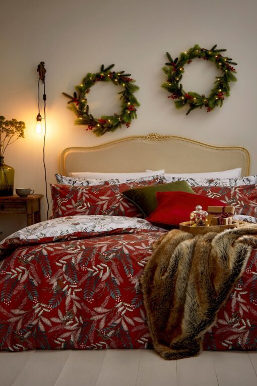 Robin sengesett til jul