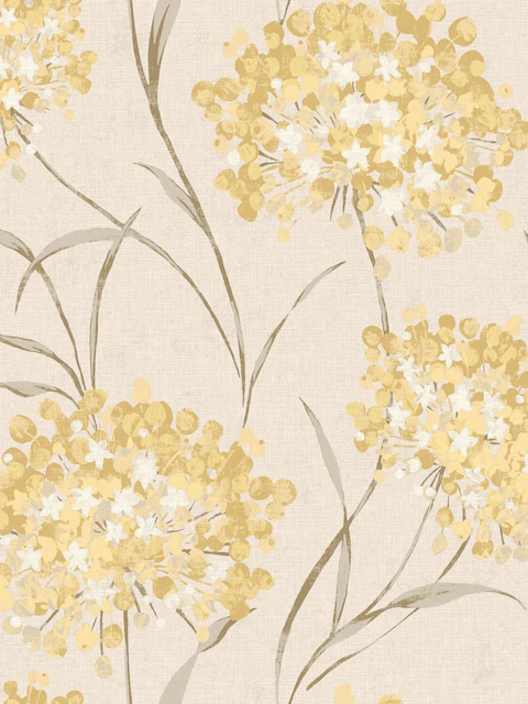 Giselle-tapet-i-gult-tile